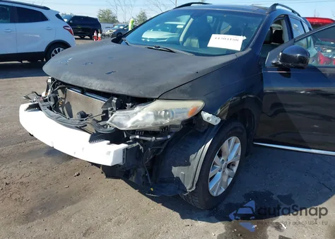 2013 Nissan Murano Sl from USA, damaged, VIN JN8AZ1MU7DW202404